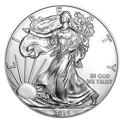 [21838] American Eagle 1oz Silver Coin 2019 (margin scheme)