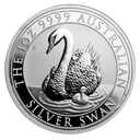 Australian Swan 1oz Silver Coin 2018 margin scheme