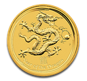 Lunar II Dragon 1/2oz Gold Coin 2012