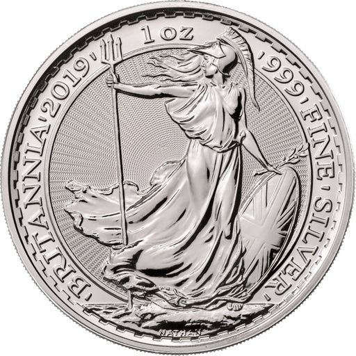 [209163] Britannia 1oz Silver Coin 2019 (margin scheme)