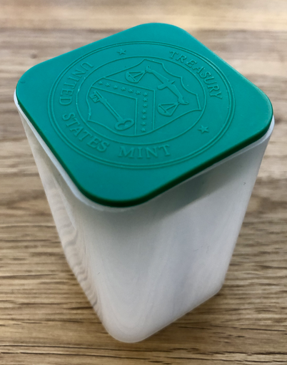 [50121] Original American Eagle 1oz Silver Coin Tube - Empty