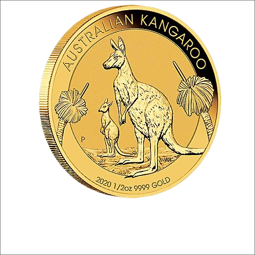 [101247] Kangaroo 1/2 oz Gold Coin 2020