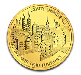 [10823] 100 Euro Bamberg 1/2oz Gold Coin 2004 | Germany