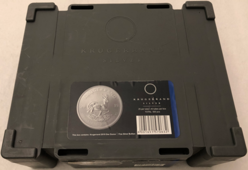 [50128] Original Masterbox Krugerrand Silver (empty)