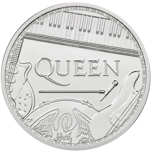 [209130] Music Legends - Queen - 1 oz Silver Coin 2020 (BU)
