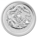 Lunar II Dragon 1kg Silver Coin 2012 margin scheme