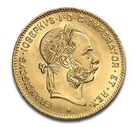 [10207] 4 Florin |10 Francs Gold Coin | Austria | New Edition