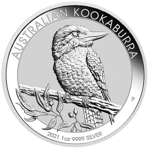 [201313] Kookaburra 1oz Silver Coin 2021 (margin scheme)