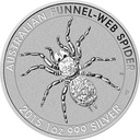 Funnel Web Spider 1oz Silver Coin 2015 margin scheme