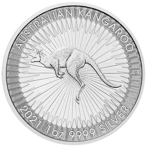 [201315-1] Kangaroo 1oz Silver Coin 2021 margin scheme