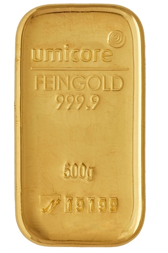[30039] 500 Gram Gold Bar Umicore