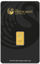 1g Gold Bar Perth Mint with Certificate