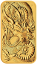 Dragon -rectangular- 1oz Gold Coin 2021