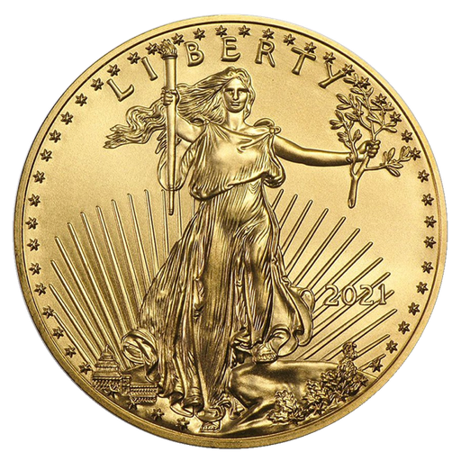 [118257] American Eagle 1oz Gold Coin 2021
