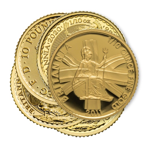 [109265-1] Britannia 1/10oz Gold Coin