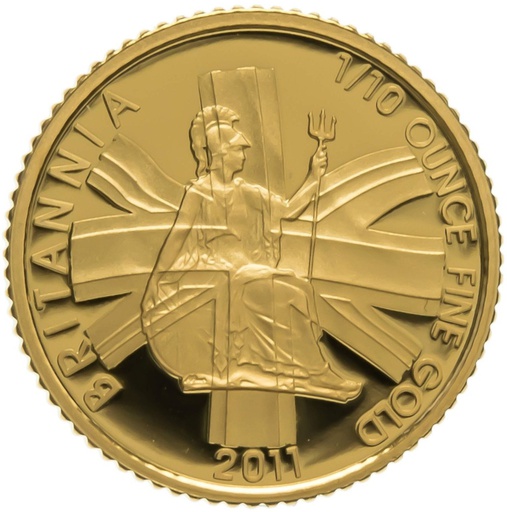 [109265-2] Britannia 1/10oz Gold Coin 2011