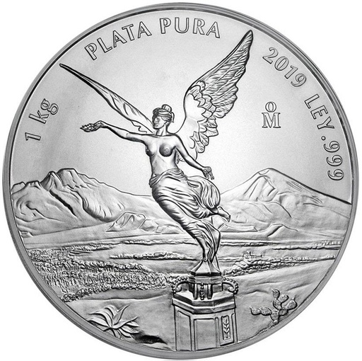[21234] Libertad 1 Kilo Silver Coin diff years margin scheme