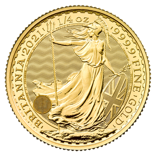 [109271] Britannia 1/4oz Gold Coin 2022