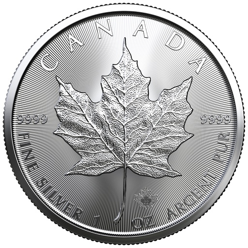[204254-1] Maple Leaf 1oz Silver Coin 2022 margin scheme
