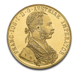 [10204] 4 Ducats Gold Coin | New Edition | Austria