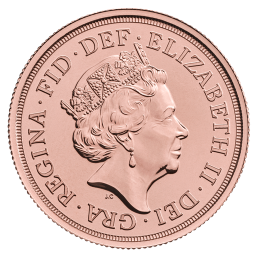 [109303] Double Sovereign Elizabeth II Gold Coin 2022