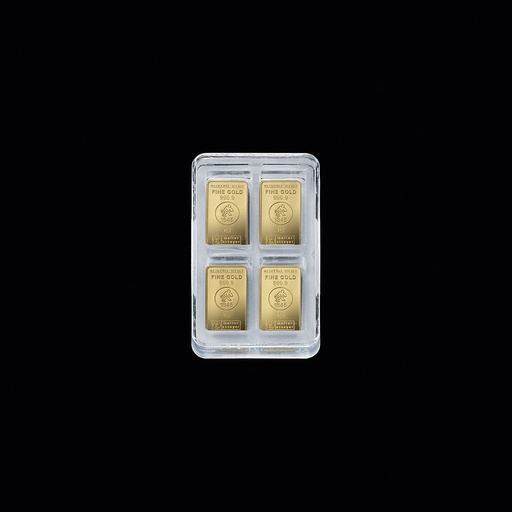 [30101] 50 x 1g Gold Heimerle + Meule UnityBar