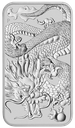 Dragon 1oz Silver Coin 2022 rectangular (margin scheme)