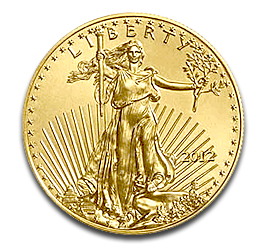 [11815] American Eagle 1oz Gold Coin 2012