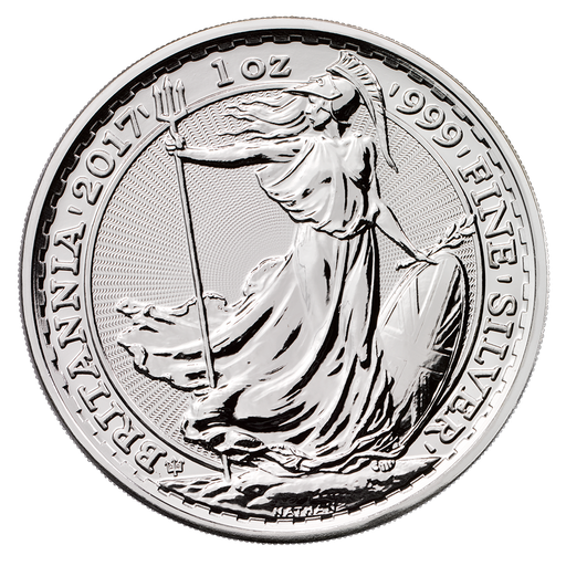 [209214] 20 Years Anniversary Britannia 1oz Silver Coin 2017 margin scheme