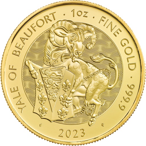 [109299] Tudor Beasts Yale 1 oz Gold Coin 2023
