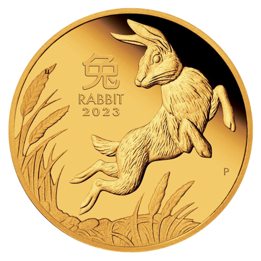 [101269] Lunar III Rabbit 1 oz Gold Coin 2023