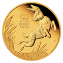 Lunar III Rabbit 1/4 oz Gold Coin 2023