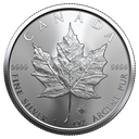 Maple Leaf 1 oz Silver Coin 2023 margin scheme