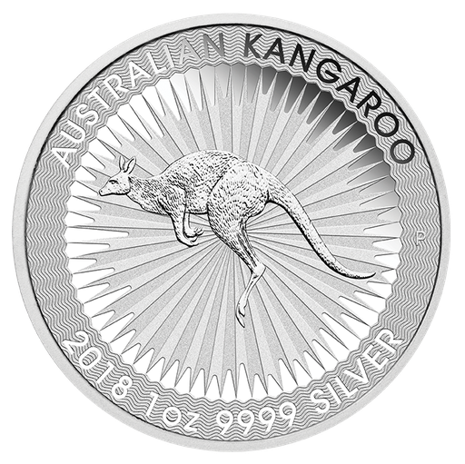 [201329] Kangaroo 1oz Silver Coin 2018 margin scheme