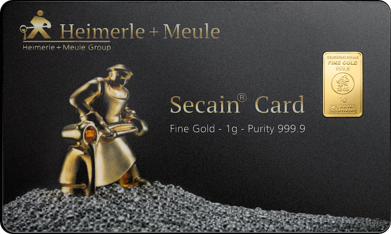 1g Gold Bar | Heimerle + Meule | CelticGold.eu