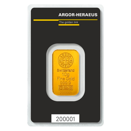 [30065] 10g Gold Bar Argor-Heraeus