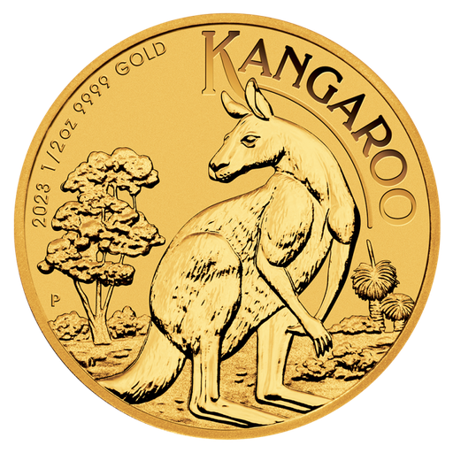 [101276] Kangaroo 1/2oz Gold Coin 2023