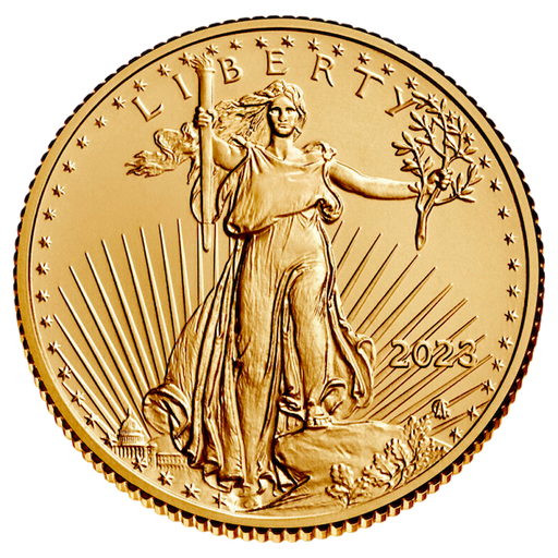 [118268] American Eagle 1/4 oz Gold Coin 2023