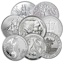 1oz Silver Coin "Various" margin scheme