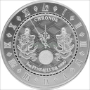 Tokelau Chronos 1oz Silver Coin 2021 margin scheme 