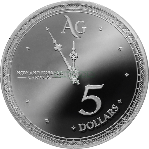 [24107] Tokelau Chronos 1oz Silver Coin 2019 margin scheme 