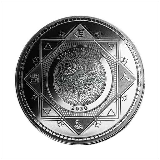 [21119] Tokelau Vivat Humanitas 1oz Silver Coin 2020 margin scheme 