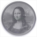 Tokelau Icon Mona Lisa 1oz Silver Coin 2021 margin scheme 