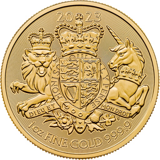[10304] Royal Arms 1oz Gold Coin 2023