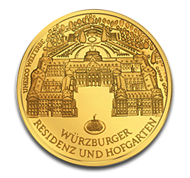 [10826] 100 Euro Wuerzburg 1/2oz Gold Coin 2010 | Germany