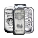 250 Gram Silverbar - LBMA certified