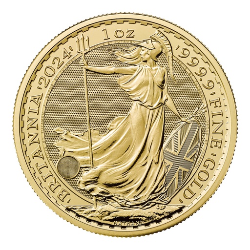 [109219] Britannia King Charles III 1oz Gold Coin 2024