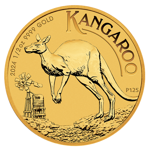[101286] Kangaroo 1/2oz Gold Coin 2024