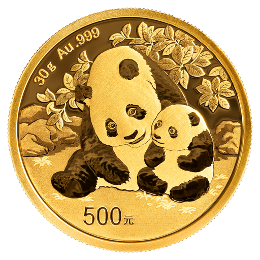 [106216] China Panda 30g Gold Coin 2024