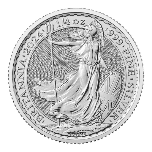 [209340] Britannia 1/4oz Silver Coin 2024 margin scheme